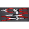 Sada kleští KNIPEX v pěnové výplni, 4 ks - 002001V16