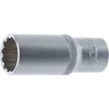 Prodloužená nástrčná hlavice 1/2", dvanáctihranná, 22 mm, BGS - B10687