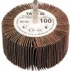 Kotouč lamelový radiální 80x40 P-120 s hřídelí 6 mm