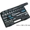Gola sada 1/4" a 3/8", 46 ks, Hazet 882