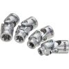 Sada vnitřních nástrčných kloubových klíčů 3/8" TORX® HAZET 880G-E/4 - HA040520