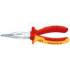 Půlkulaté kleště s břity chromované 160 mm  - 2506160