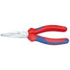 Rovné ploché kleště 190 mm Knipex typu Langback chromované - 3015190