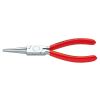 Rovné kulaté kleště 160 mm Knipex typu Langback chromované - 3033160