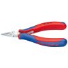 Rovné půlkulaté kleště 115 mm Knipex pro elektroniku - 3522115