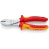 Silové boční štípací kleště chromované 180 mm  - 7406180