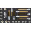 Sada nástrčných hlavic TORX 163-492/22 HAZET - HA208081