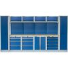 Kvalitní PROFI BLUE dílenský nábytek 3920 x 495 x 2000 mm - MTGS1300A8