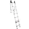 Teleskopický půdní žebřík, hliníkový, 2,7 m, 9 příček - AH51270