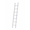 Jednodílný hliníkový žebřík AHProfi, 7 stupnů,  203 cm, 150 kg - AH707