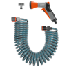 Spirálová zahradní hadice s příslušenstvím, 10 m - GA464720