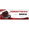 Elektronický dárkový poukaz v hodnotě 1000 Kč