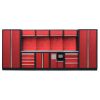 Kvalitní PROFI RED dílenský nábytek - 4535 x 2000 x 495 mm - RTGS1301AN