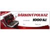Elektronický dárkový poukaz v hodnotě 1000 Kč