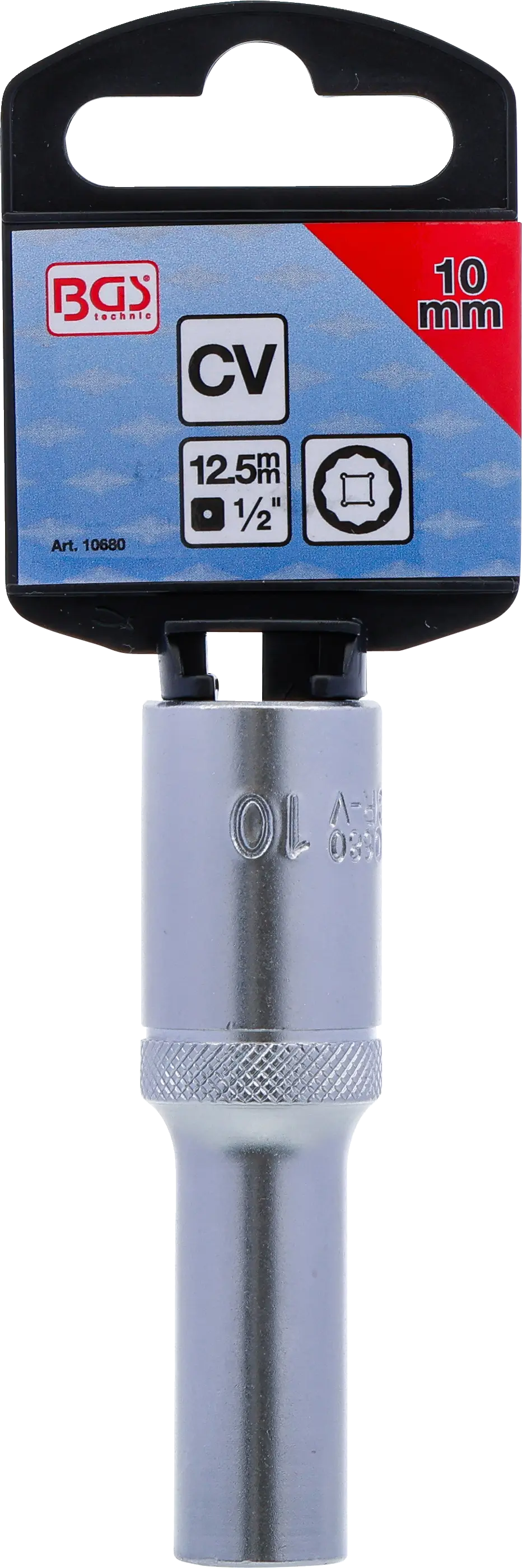 BGS nástrčná hlavice balení Balení nástrčné hlavice BGS 10 mm
