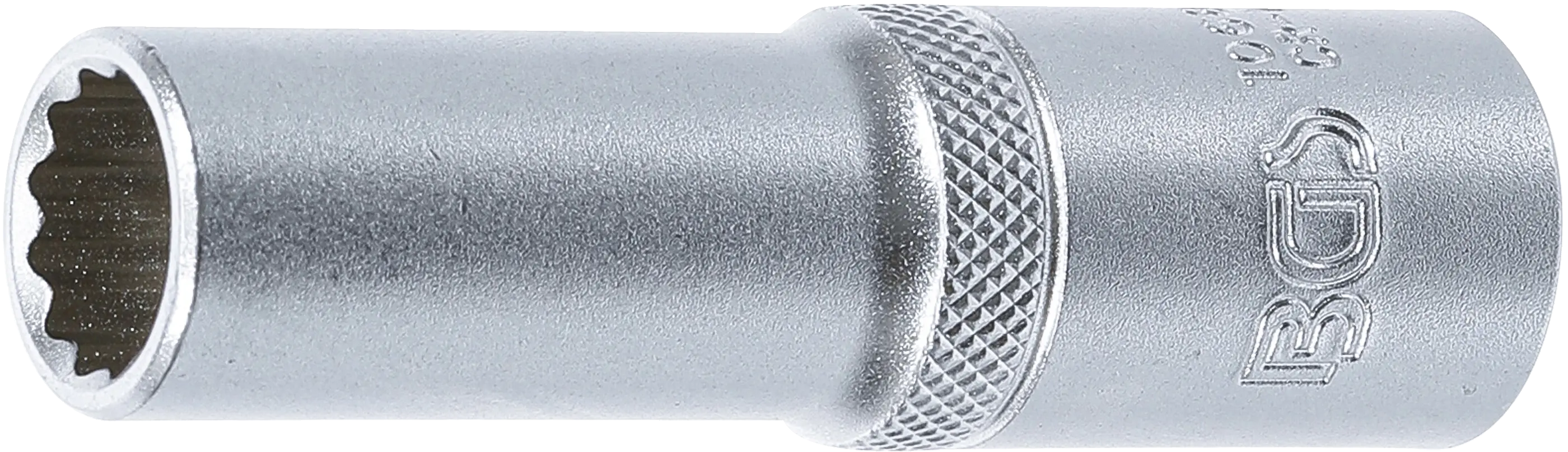 Nástrčná hlavice BGS 13 mm Detail dvanáctihranného profilu nástrčné hlavice BGS 13 mm