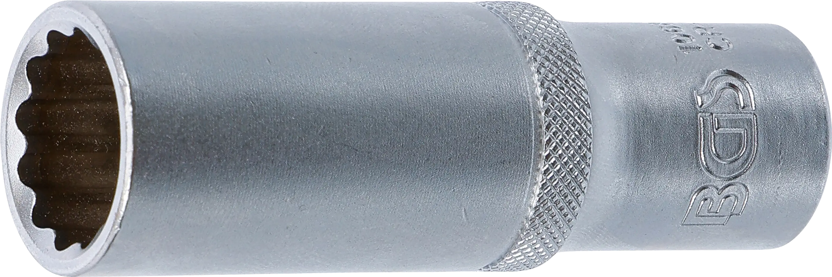 Prodloužená nástrčná hlavice 1/2", dvanáctihranná, 18 mm, BGS - B10685