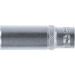 Boční detail prodloužené nástrčné hlavice BGS 1/4, 12 mm – B10512
