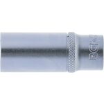 Boční detail prodloužené nástrčné hlavice BGS 1/4, 14 mm – B10514