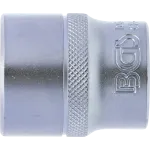 Boční pohled na nástrčný klíč 1/2, 24 mm s matným chromovaným povrchem – B10644