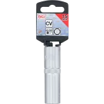 Balení prodloužené nástrčné hlavice BGS 1/2, 15 mm – B10682