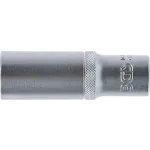 Prodloužená nástrčná hlavice BGS 1/2, 18 mm z chrom-vanadiové oceli – B10685