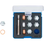 Obsah sady pro opravu závitů olejových van M13 × 1,5 mm – B156