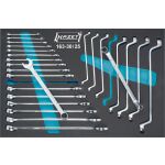 Sada očkových a očkoplochých klíčů ve výplni do dílenského vozíku - HA269778