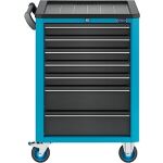 Modrý dílenský vozík Hazet Assistent 176N se 7 zásuvkami - HA264810