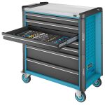 Profi dílenský vozík s nářadím profi, 440 ks, 179NXL-8/440 - HA247974