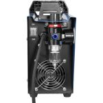 Zadní část řezačky s ventilátorem, odlučovačem kondenzátu a vypínačem – GU20093