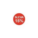 Luxusní lano k ohrazení 180cm černé s chromem - 221100230