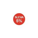 Luxusní lano k ohrazení 180cm černé s chromem - 221100230