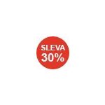 Luxusní lano k ohrazení 180cm černé s chromem - 221100230