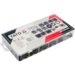 O kroužek gumová těsnící sada 225ks,3x1 - 22x2mm