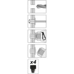 Nýtovací kleště ruční 250 mm - YT-36007