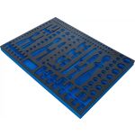 Pěnová vložka do dílenského vozíku, prázdná, pro gola sadu BGS 4036 - B4036-1