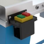 Ovládací tlačítka pásové pily Güde MDSD 116 pro snadné zapnutí a vypnutí - GU40557