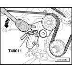 Blokovací kolíky pro napínání řemenů u Volkswagen/Audi TDI PD motorů - H2738
