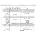 Sada na montáž pístků kotoučových brzd 35 ks levý/pravý závit - YT-06822