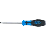 Plochý šroubovák SL6, 100 mm s dvoukomponentní protiskluzovou rukojetí BGS – B4904