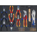 Sada nářadí v pěnové výplni - B4088