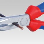 Půlkulaté kleště s břity chromované 200 mm  - 2625200