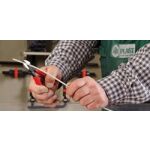 Boční štípací kleště na umělou hmotu potaženo plastem 160 mm  - 7201160