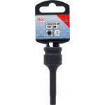 Rázový nástrčný klíč HEX 1/2, 8 mm prodloužený 75 mm – B5481-M8