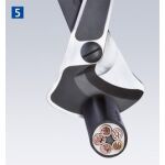 Kabelové nůžky 570 mm  - 9532038