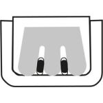 Krimpovací kleště pro spojky Scotchlok s břity potaženo plastem 155 mm  - 975001
