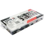 Šrouby bezhlavé, imbusové, sada 160 ks - YT-06777