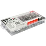 Trhací hliníkové nýty, sada 400ks (2,4; 3,2; 4,0; 4,8 mm) - YT-36420