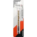 Yato vrták na kov 5,5mm TITAN HEX 1/4